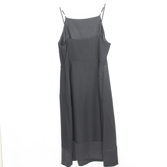 Banana Republic Little Black Dress NEW Square Neck Pockets BR sz 10 petite - Picture 3 of 7